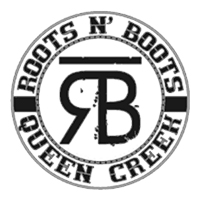 Roots n Boots Queen Creek logo